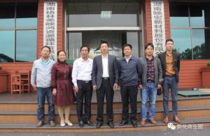 新化縣經(jīng)科信局、新化縣貿(mào)促會調(diào)研特種陶瓷新材料產(chǎn)業(yè)